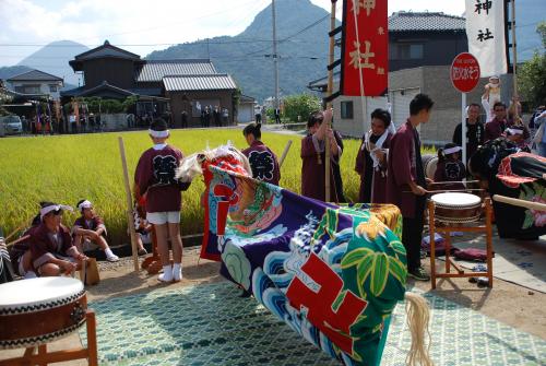 ２０1５年度川東獅子組獅子舞写真７