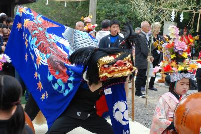 2015年度町若獅子組獅子舞写真８