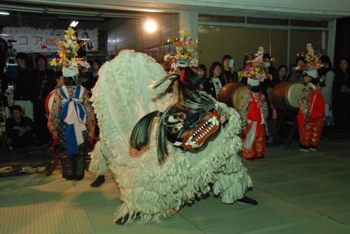 2015年度町若獅子組毛獅子獅子舞写真１