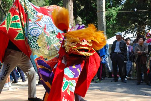 2015年上川原獅子組獅子舞写真８