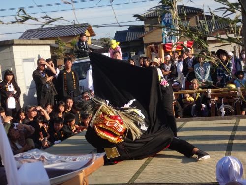 2015年度金蔵寺本村獅子組写真１
