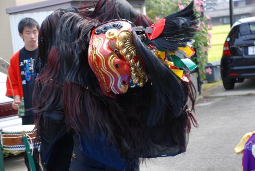 ２０1５年度東上代獅子組獅子舞写真1６