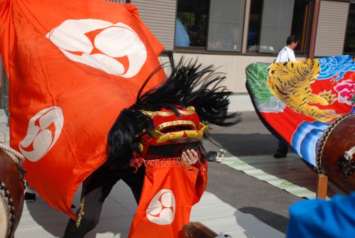 2015年度上ミ獅子組獅子舞写真３