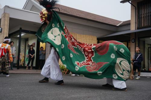 2015年上吉田西部獅子組獅子舞写真2