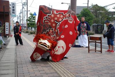 2015年上吉田西部獅子組獅子舞写真６