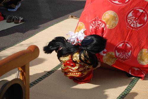 2015年在所獅子組獅子舞写真10