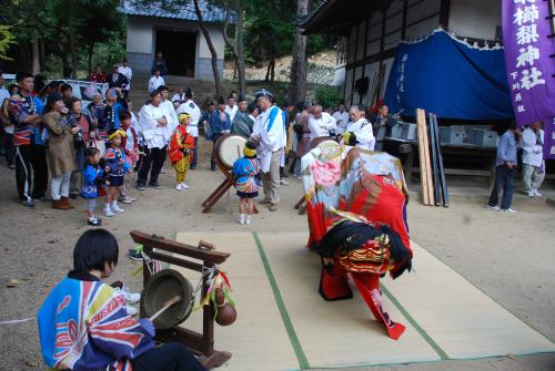 2015年下川原獅子組獅子舞写真8