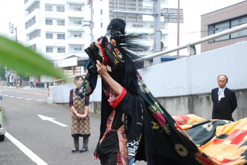 2015年上吉田東部獅子組獅子舞写真１４