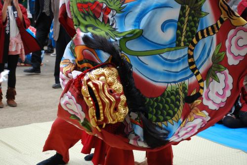 高田獅子組獅子舞写真９