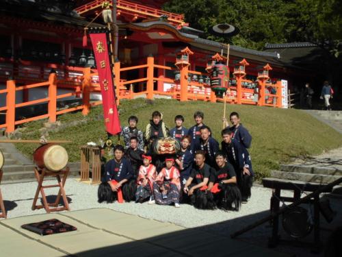 2015年奈良春日神社土居獅子組獅子舞写真15