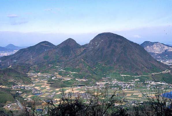 五岳山　中山写真