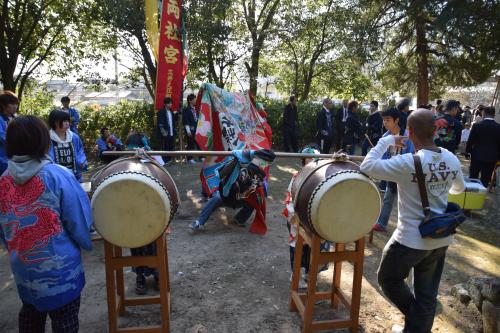 2015年曼荼羅寺下・下所獅子組写真１