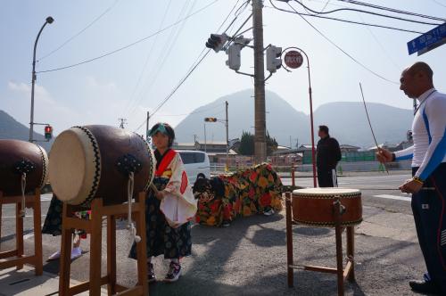 2015年曼荼羅寺下・下所獅子組獅子舞写真１５