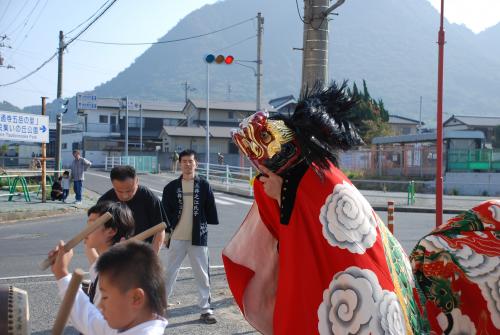 2015年三井之江獅子組獅子舞写真１