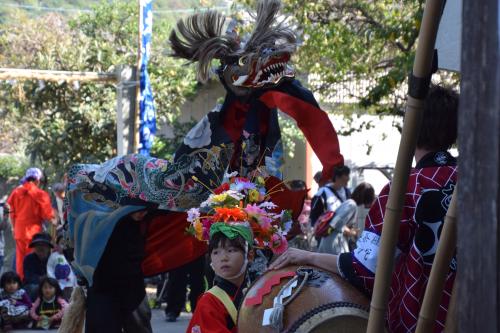 2015年曼荼羅寺東組獅子舞写真３