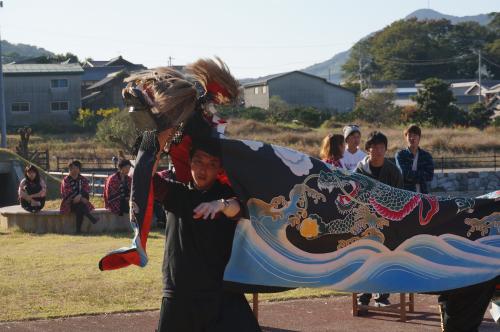 2015年曼荼羅寺東組獅子舞写真８