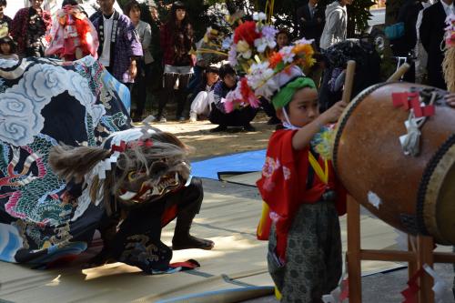 2015年曼荼羅寺東組獅子舞写真22