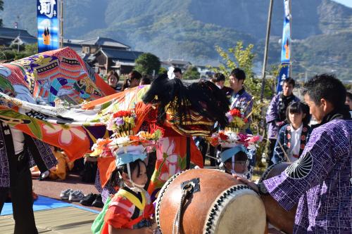 2015年曼荼羅寺獅子組獅子舞写真８