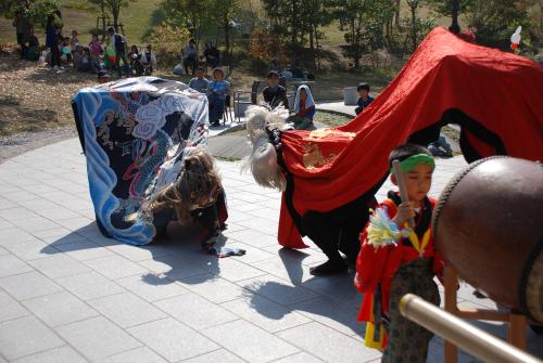 2015年曼荼羅寺東獅子組獅子舞写真36