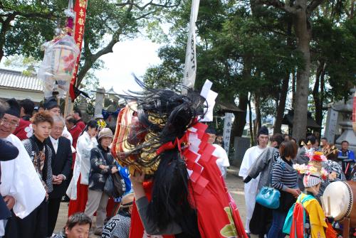 2015年西原獅子組獅子舞写真2０