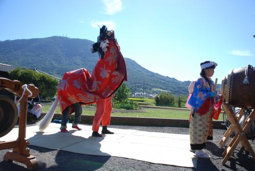 2015年東上獅子組獅子舞写真2