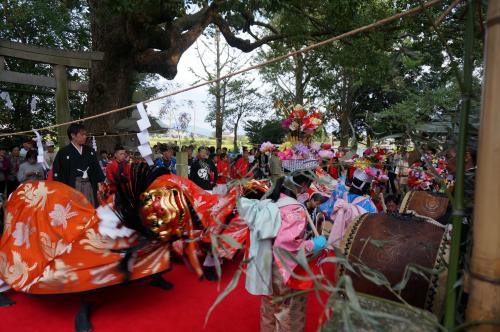 201５年東上組獅子舞写真2５