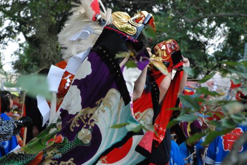 2015年東下獅子組獅子舞写真３