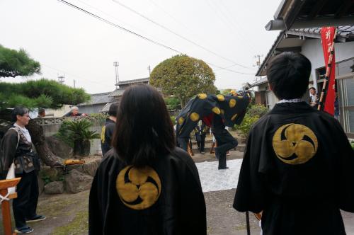 2015年六条獅子組獅子舞写真２