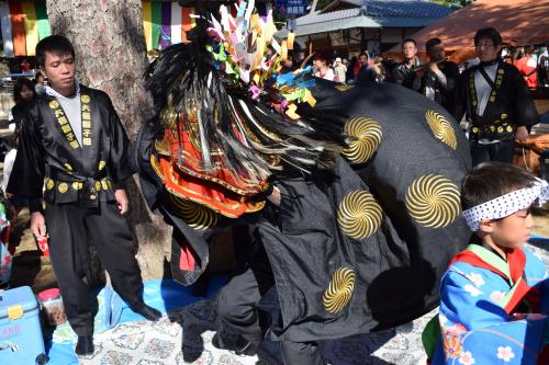 2015年六条獅子組獅子舞写真７