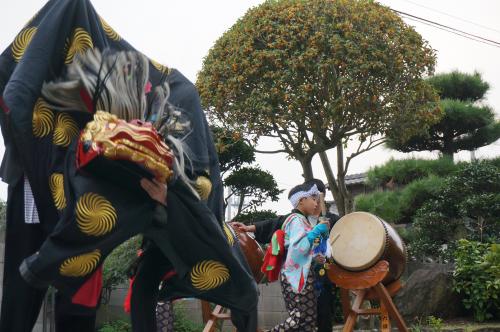 2015年六条獅子組獅子舞写真１２