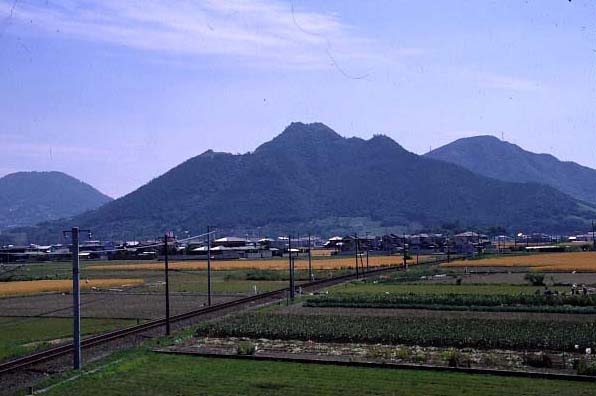 天霧城跡　天霧山写真