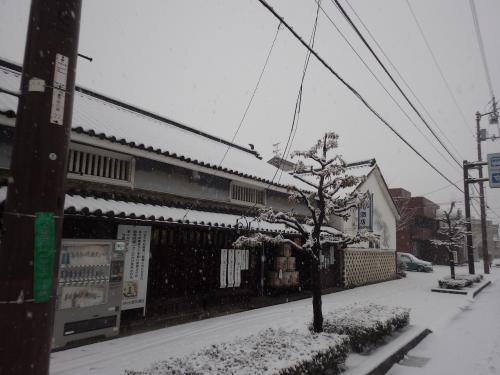 市内の雪景色1