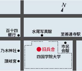 旧陸軍第11師団　騎兵第11連隊兵舎地図