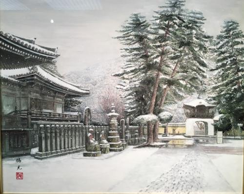 雪景色の絵２