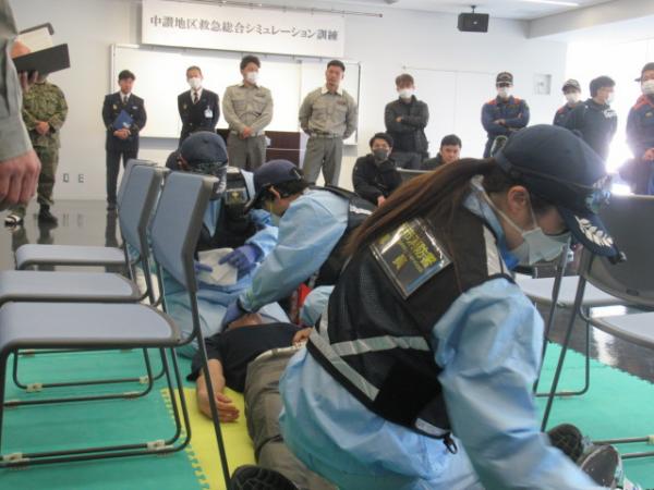 令和6年度中讃地区救急総合シミュレーション訓練In善通寺消防署2
