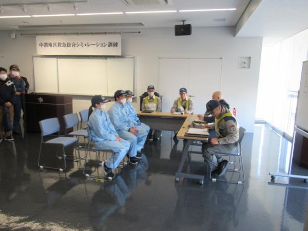 令和6年度中讃地区救急総合シミュレーション訓練In善通寺消防署3